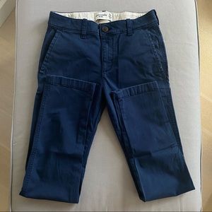 Abercrombie kids slim pants navy